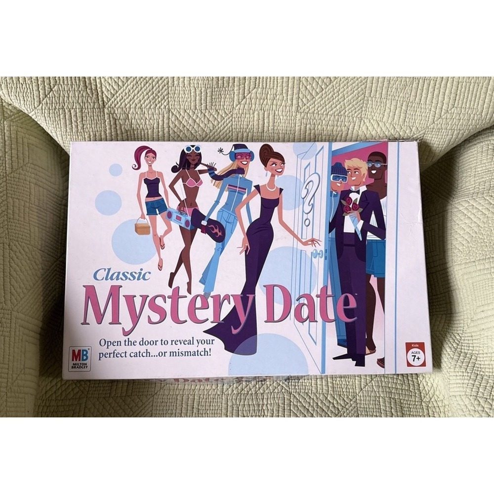 Classic Mystery Date Game Milton Bradley Incomplete Parts Replacement Only